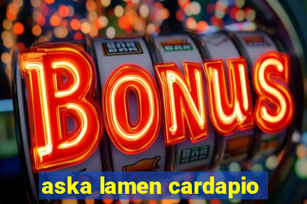 aska lamen cardapio